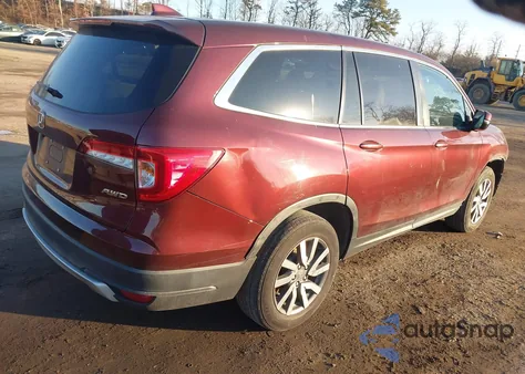 2020 Honda Pilot Awd Ex z USA, uszkodzony, nr VIN 5FNYF6H35LB007258